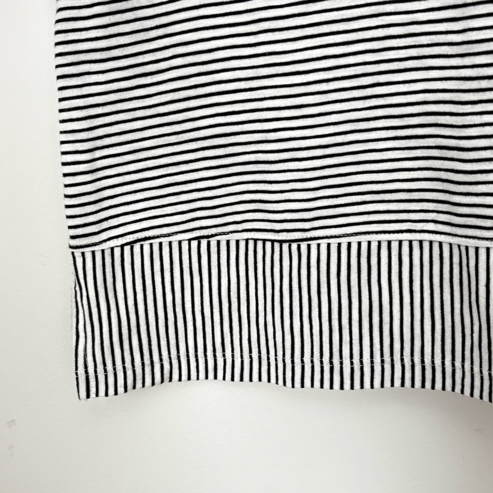 Lands’End Classic Neutral Black White Sleeveless Tank Top Size Small NEW D158 - Picture 7 of 12
